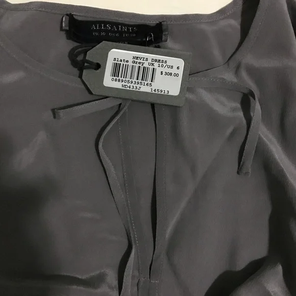 All Saints Gray Women's Dress - Picture 5 of 5